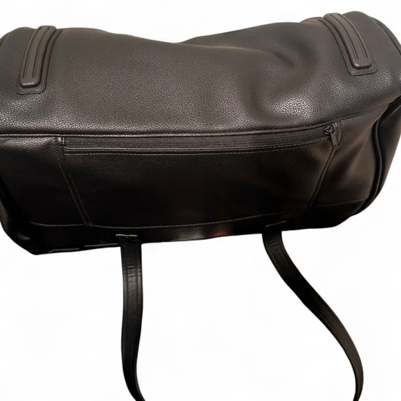 👜 Portland Gear Cascade Tote Black Leather NWT Portlandia Laptop Bag - Picture 5 of 10